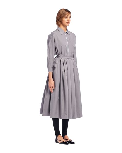 Iron Gray Poplin dress 